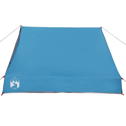 vidaXL Camping-Keilzelt 2 Personen Blau Wasserdicht