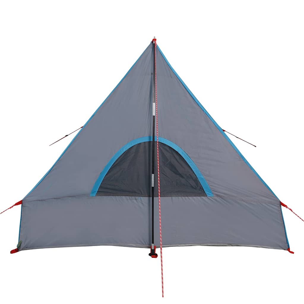 vidaXL Camping-Keilzelt 2 Personen Blau Wasserdicht