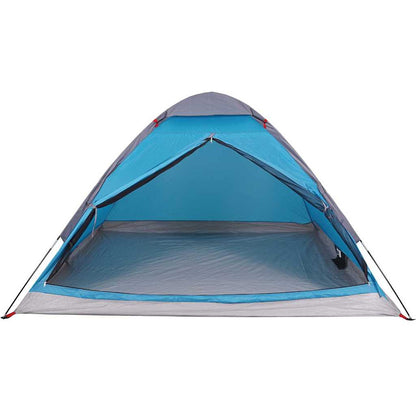 vidaXL Kuppel-Campingzelt 2 Personen Blau Wasserdicht