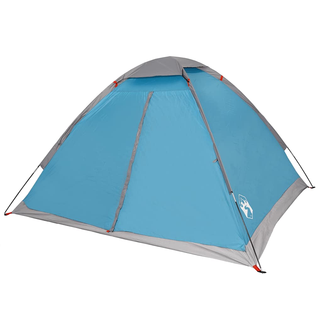 vidaXL Kuppel-Campingzelt 2 Personen Blau Wasserdicht