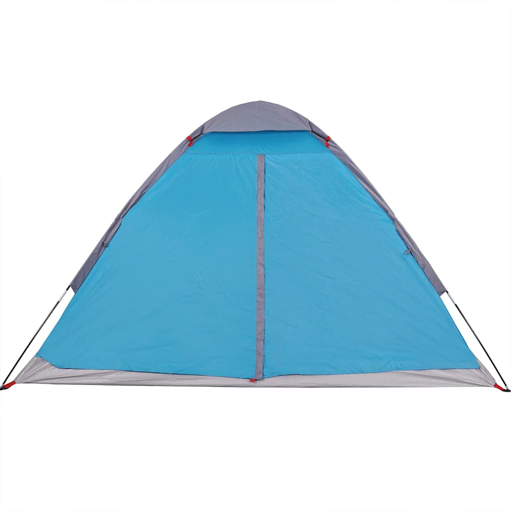 vidaXL Kuppel-Campingzelt 2 Personen Blau Wasserdicht