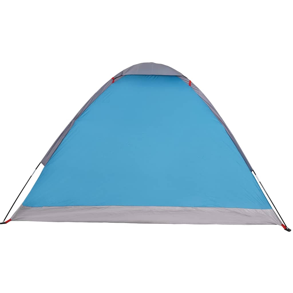 vidaXL Kuppel-Campingzelt 2 Personen Blau Wasserdicht