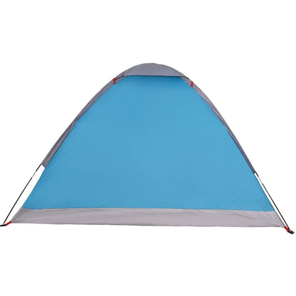 vidaXL Kuppel-Campingzelt 2 Personen Blau Wasserdicht