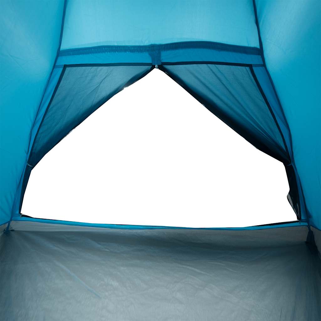 vidaXL Kuppel-Campingzelt 2 Personen Blau Wasserdicht