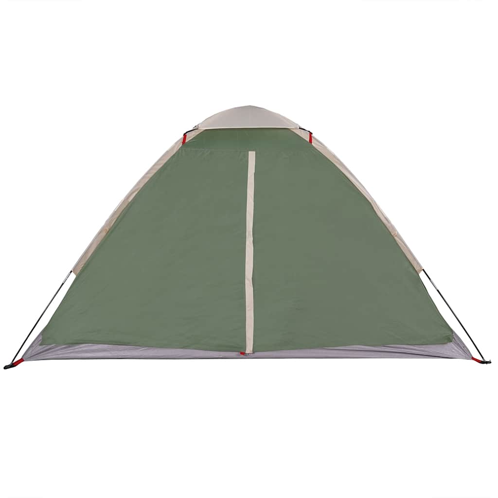 vidaXL Kuppel-Campingzelt 4 Personen Grün Wasserdicht