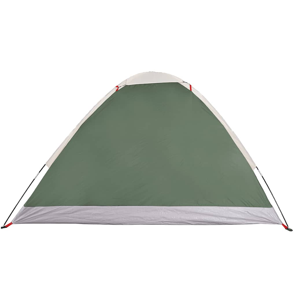 vidaXL Kuppel-Campingzelt 4 Personen Grün Wasserdicht