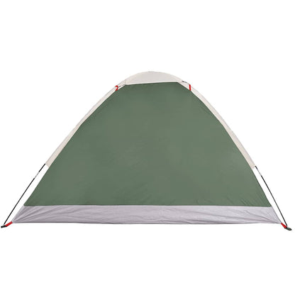 vidaXL Kuppel-Campingzelt 4 Personen Grün Wasserdicht