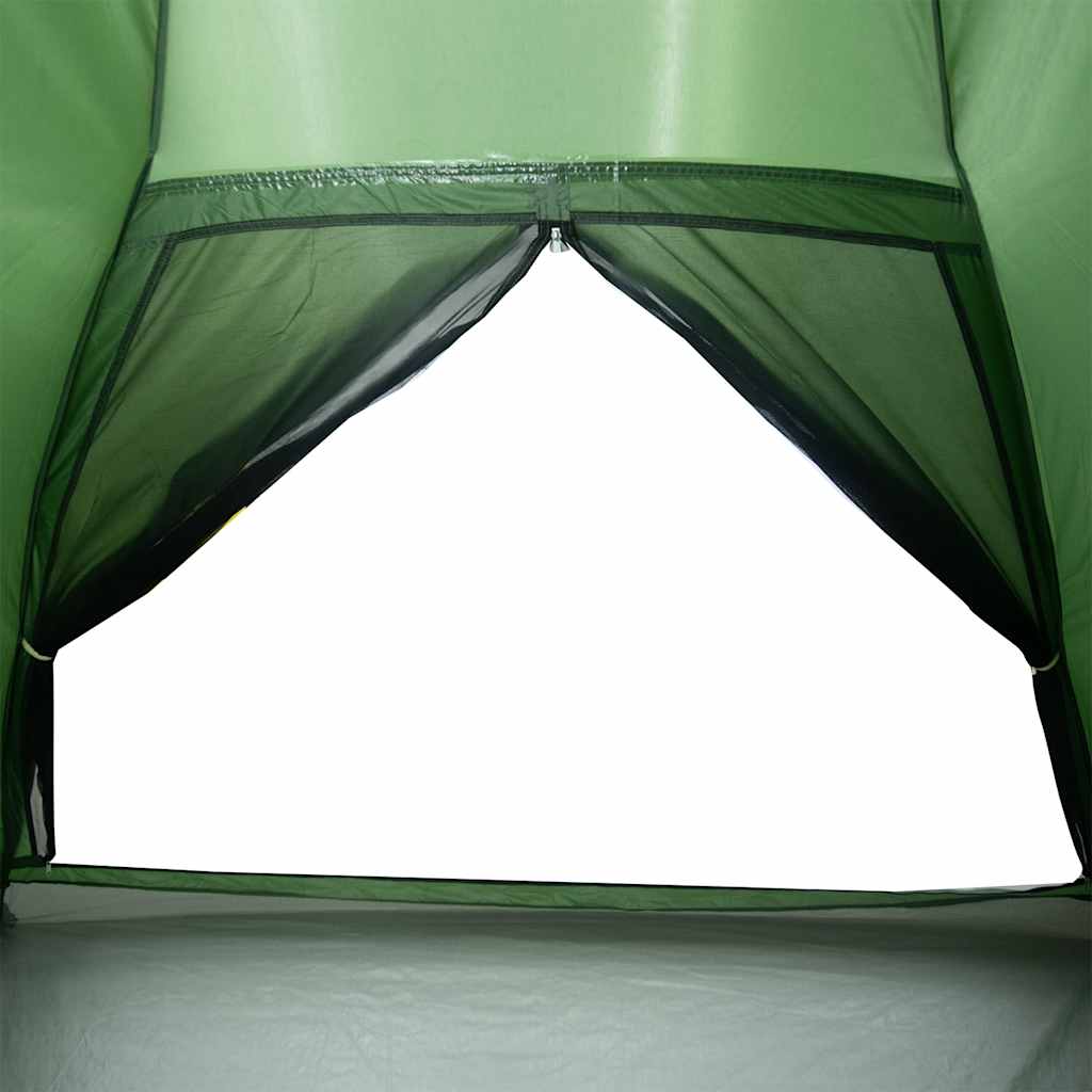 vidaXL Kuppel-Campingzelt 4 Personen Grün Wasserdicht