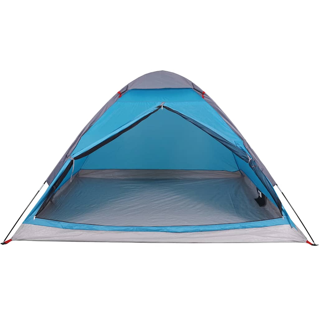 vidaXL Kuppel-Campingzelt 4 Personen Blau Wasserdicht