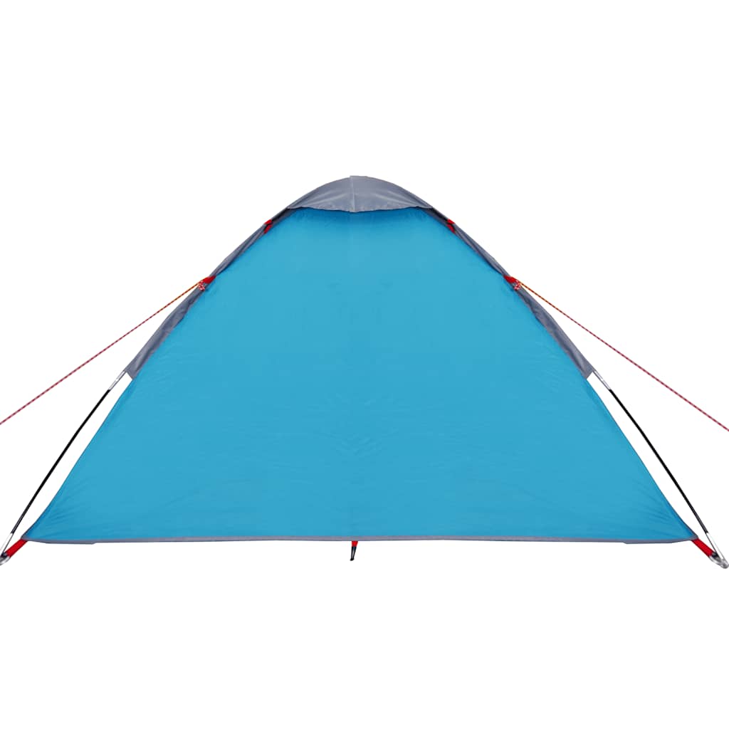 vidaXL Kuppel-Campingzelt 2 Personen Blau Wasserdicht