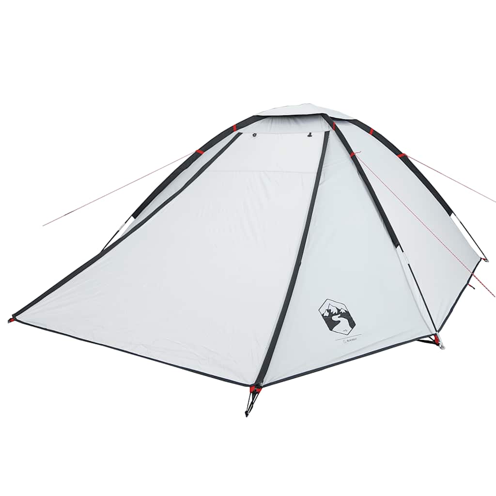 vidaXL Tente dôme de camping 4 personnes Blanc fonçé Étanche