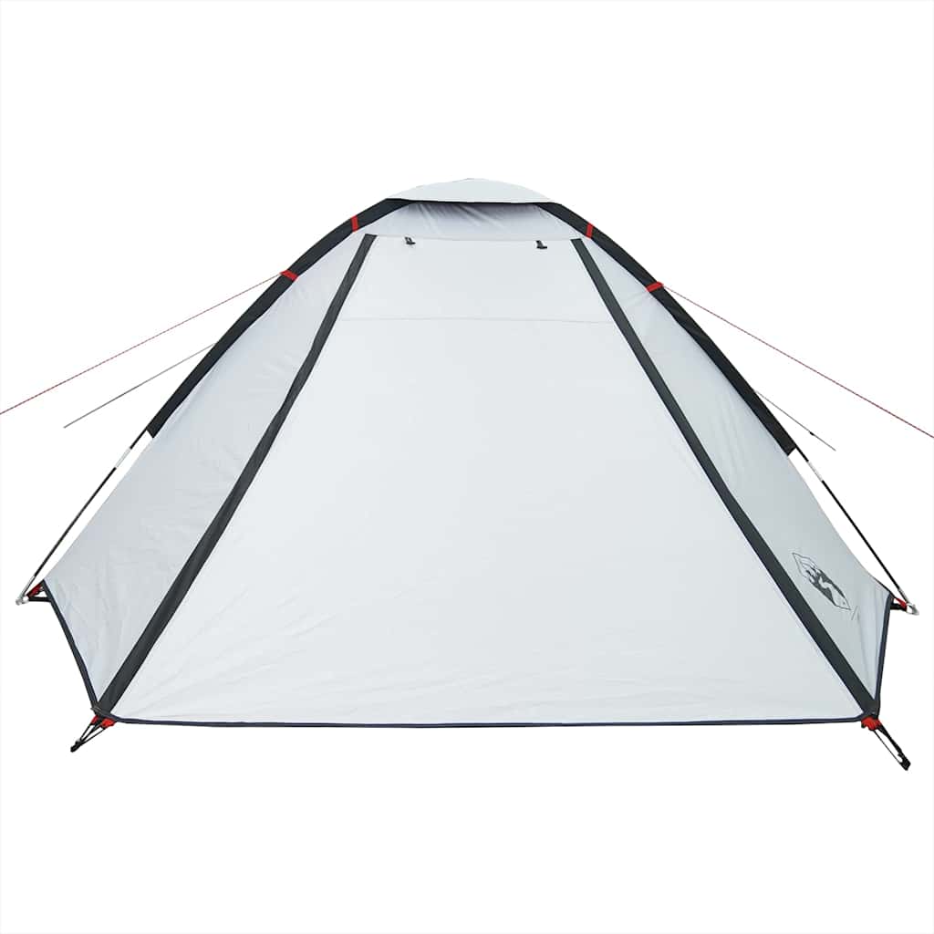vidaXL Tente dôme de camping 4 personnes Blanc fonçé Étanche