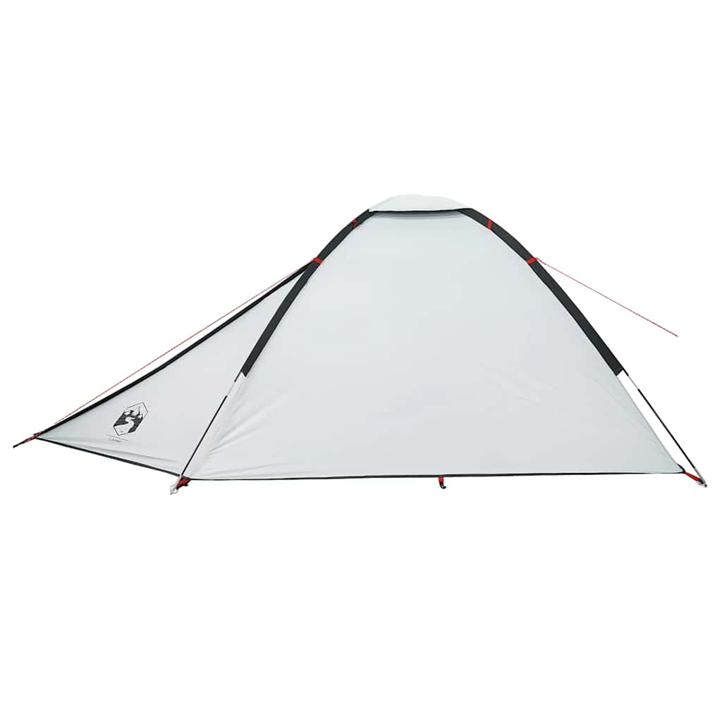 vidaXL Tente dôme de camping 4 personnes Blanc fonçé Étanche