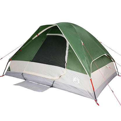 vidaXL Kuppel-Campingzelt 2 Personen Grün Wasserdicht