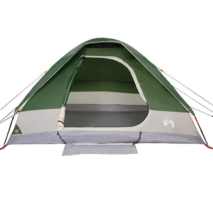 vidaXL Kuppel-Campingzelt 2 Personen Grün Wasserdicht