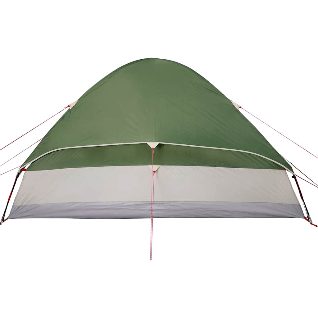 vidaXL Kuppel-Campingzelt 2 Personen Grün Wasserdicht
