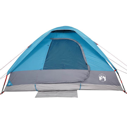 vidaXL Kuppel-Campingzelt 2 Personen Blau Wasserdicht