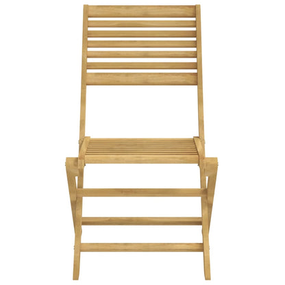 vidaXL Chaises de jardin 2 pcs Pliantes 48,5x61,5x87 cm Bois d'acacia massif