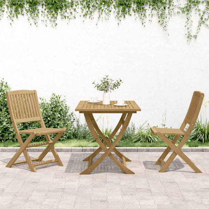 vidaXL Gartenstühle 2 Stk. Klappbar 44x50x88 cm Massivholz Akazie