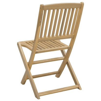 vidaXL Gartenstühle 4 Stk. Klappbar 57x49x90 cm Massivholz Akazie