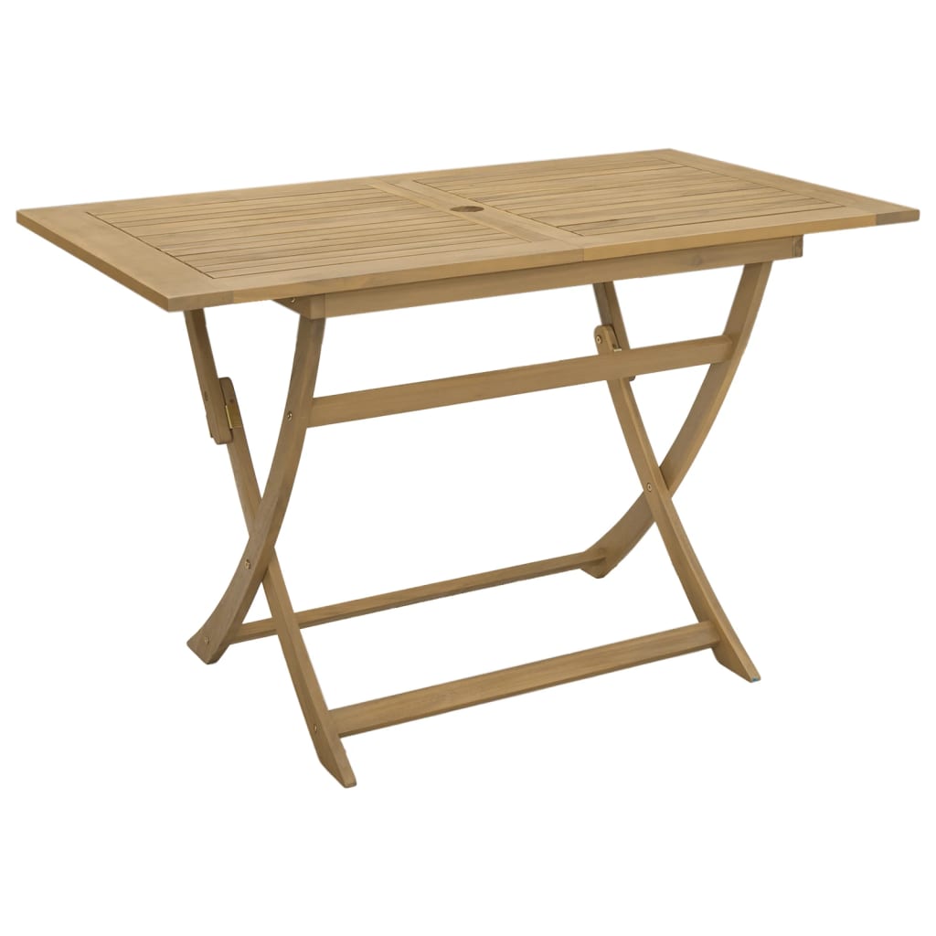 vidaXL Gartentisch Klappbar 120x70x75 cm Massivholz Akazie