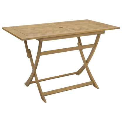 vidaXL Gartentisch Klappbar 120x70x75 cm Massivholz Akazie