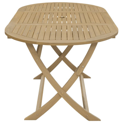 vidaXL Table de jardin pliable 160x85x75 cm Bois d'acacia massif