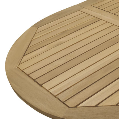 vidaXL Table de jardin pliable 160x85x75 cm Bois d'acacia massif