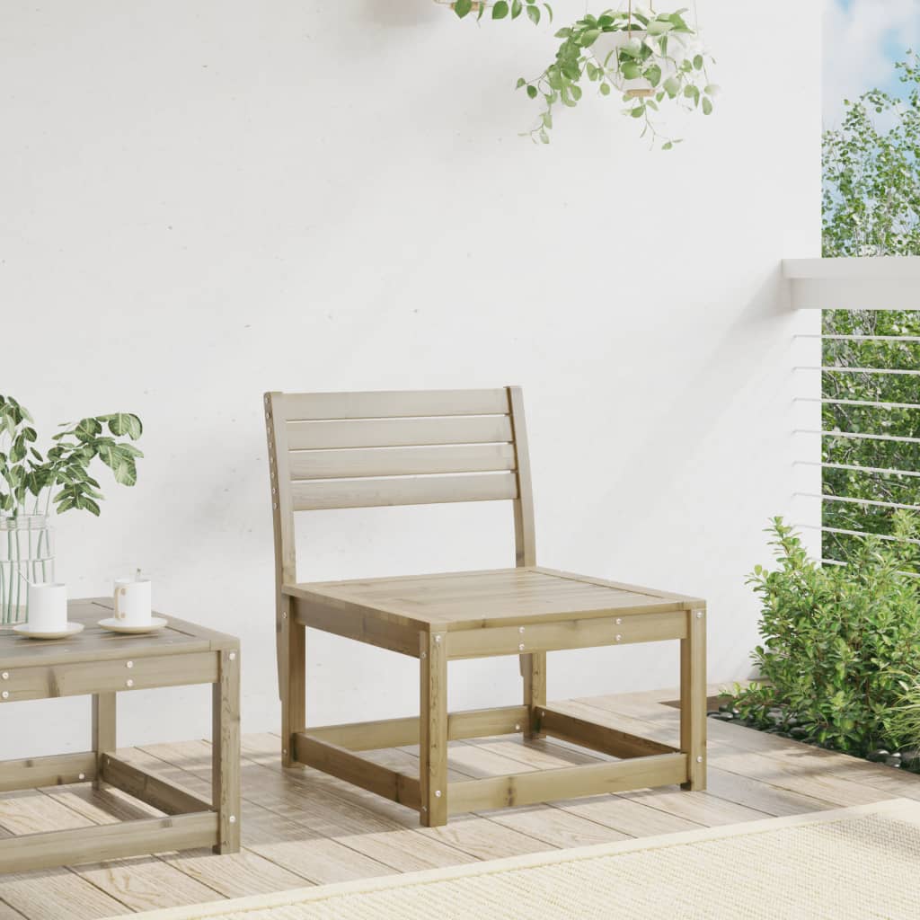 vidaXL Gartensofa Kiefernholz Imprägniert
