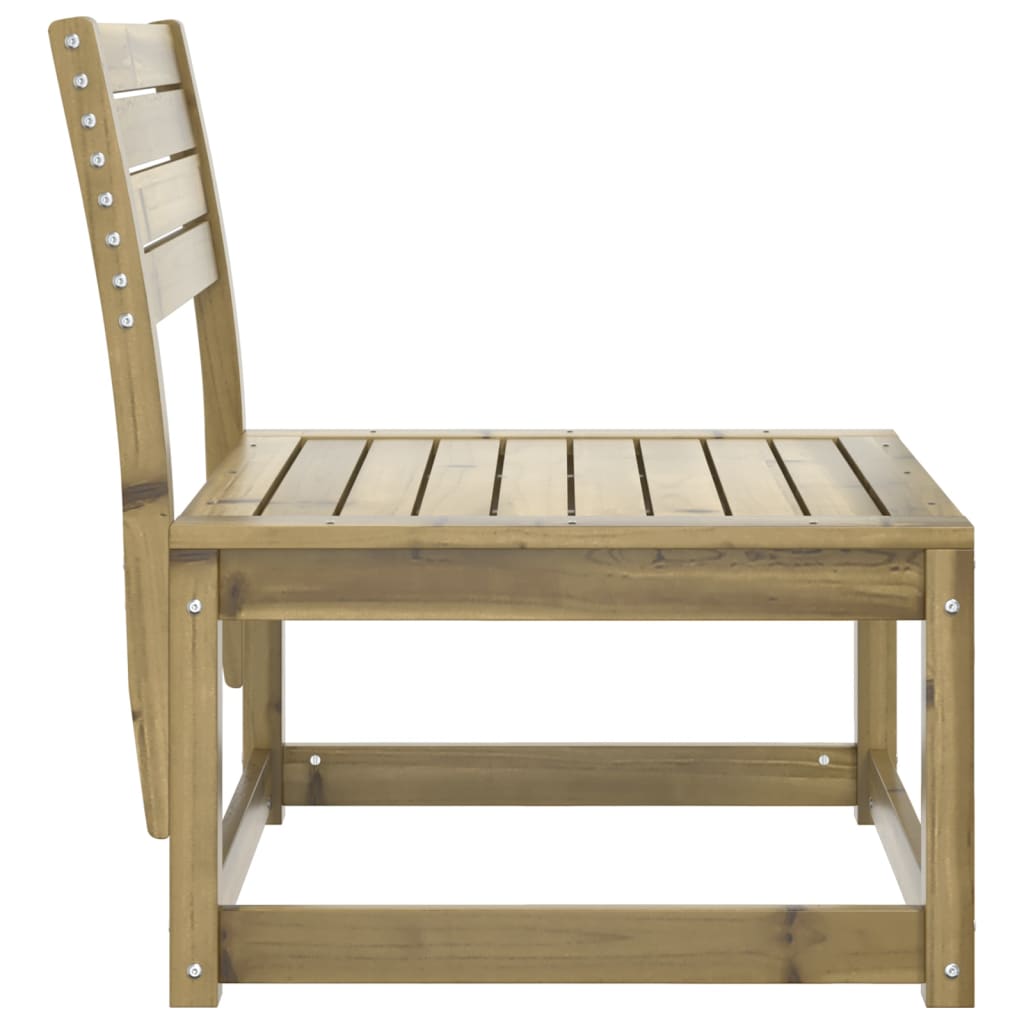 vidaXL Gartensofa Kiefernholz Imprägniert
