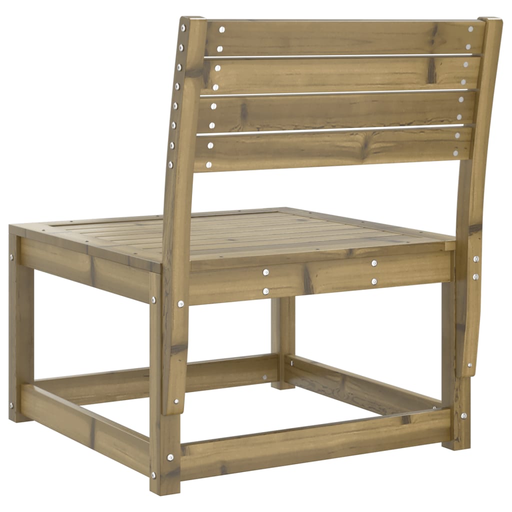 vidaXL Gartensofa Kiefernholz Imprägniert