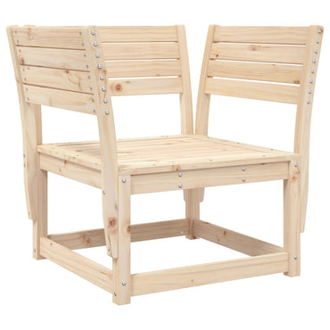 vidaXL Chaise de jardin en pin massif