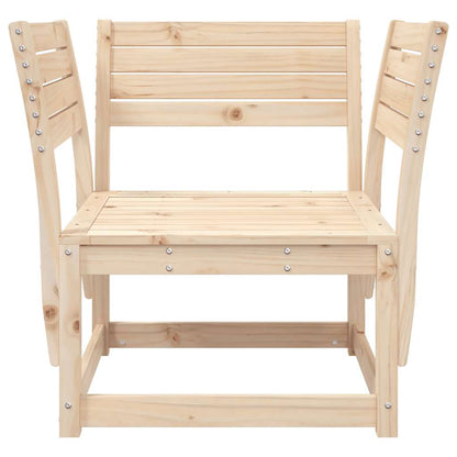 vidaXL Chaise de jardin en pin massif