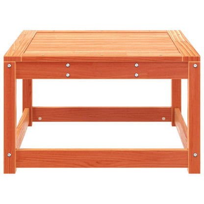 vidaXL Tabouret de jardin Marron miel Bois de pin massif