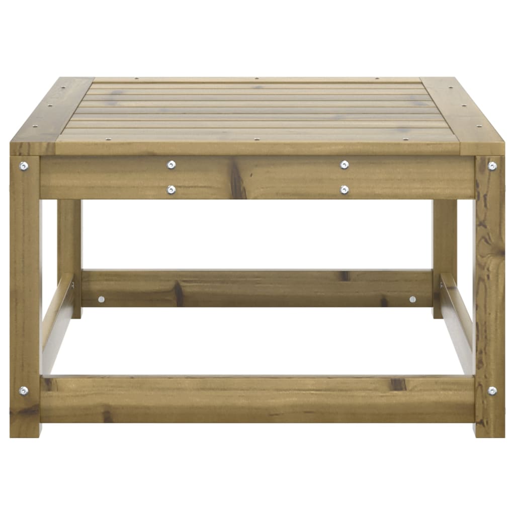 vidaXL Tabouret de jardin en pin imprégné