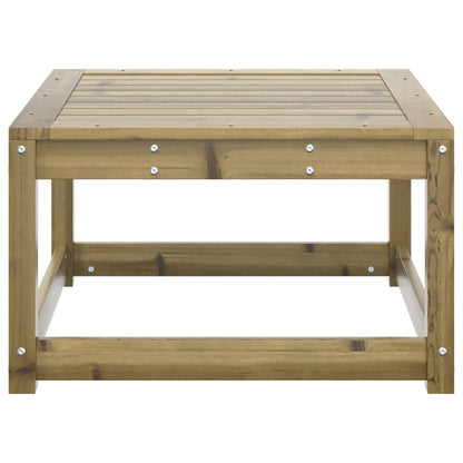 vidaXL Tabouret de jardin en pin imprégné