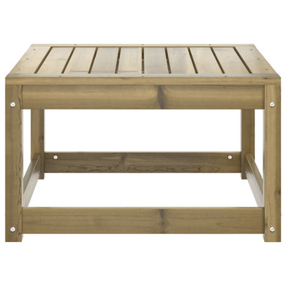 vidaXL Tabouret de jardin en pin imprégné