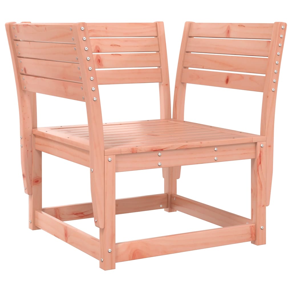 vidaXL Canapé de jardin avec accoudoirs et coussins en bois de douglas massif