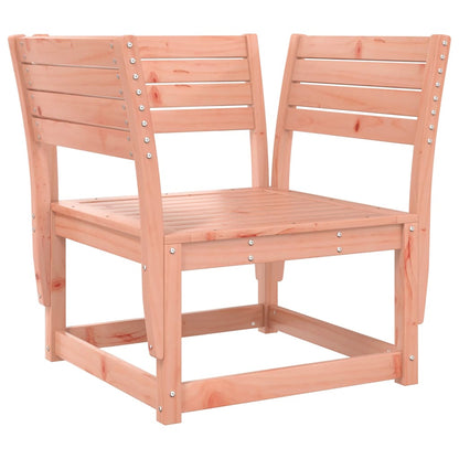 vidaXL Canapé de jardin avec accoudoirs et coussins en bois de douglas massif