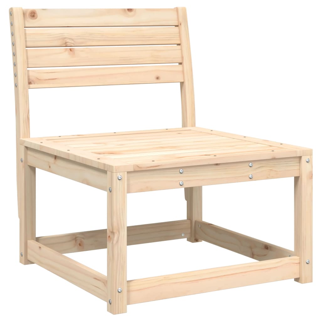 vidaXL Canapés de jardin avec coussins 2 pcs Bois de pin massif