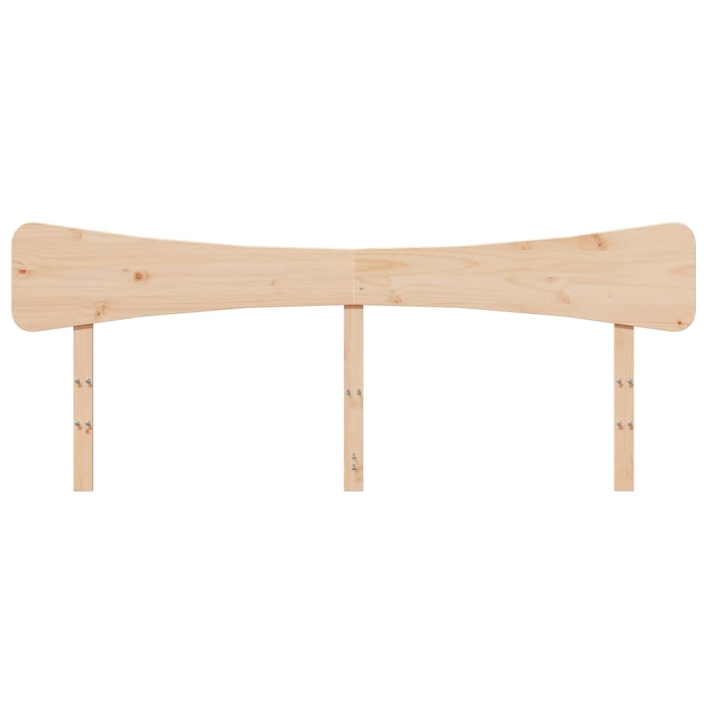 vidaXL Kopfteil 200 cm Massivholz Kiefer