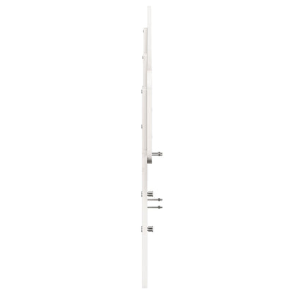 vidaXL Kopfteil Weiß 200 cm Massivholz Kiefer