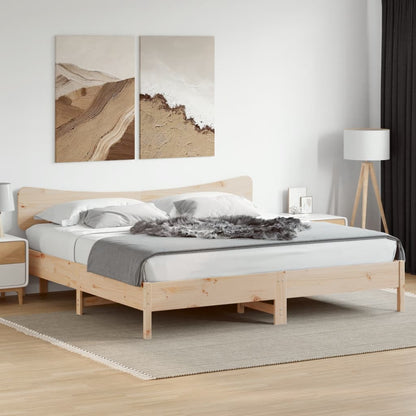 vidaXL Kopfteil 180 cm Massivholz Kiefer