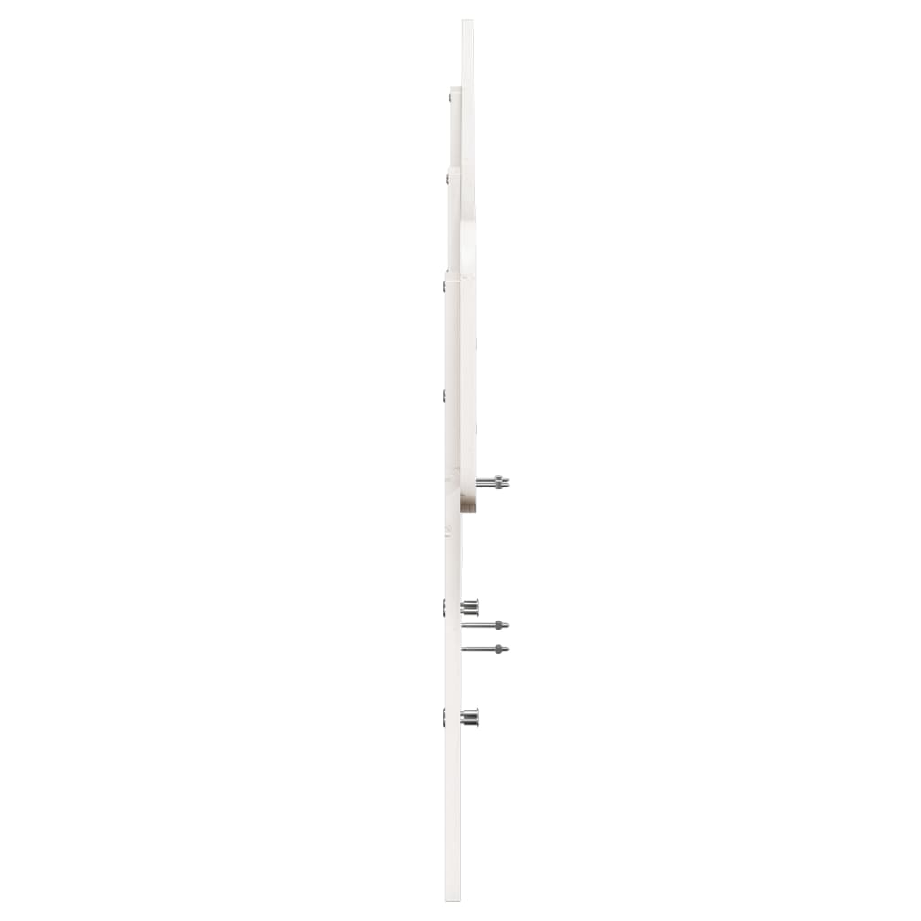 vidaXL Kopfteil Weiß 180 cm Massivholz Kiefer