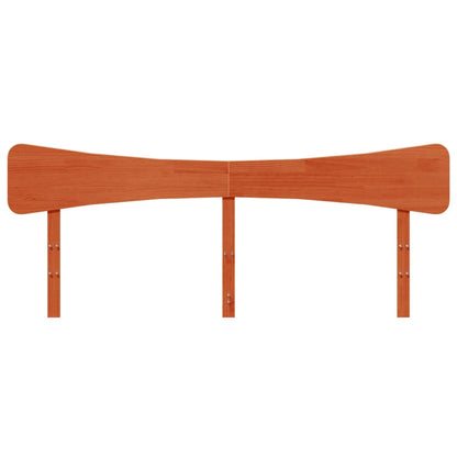 vidaXL Kopfteil Wachsbraun 180 cm Massivholz Kiefer