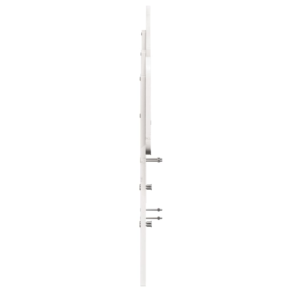 vidaXL Kopfteil Weiß 160 cm Massivholz Kiefer