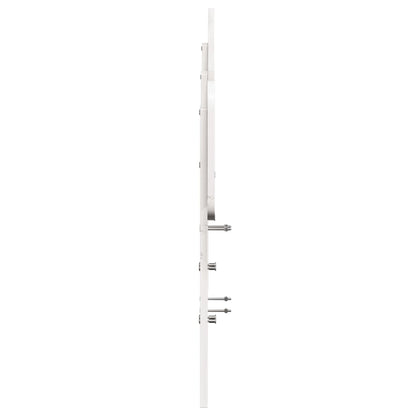 vidaXL Kopfteil Weiß 160 cm Massivholz Kiefer