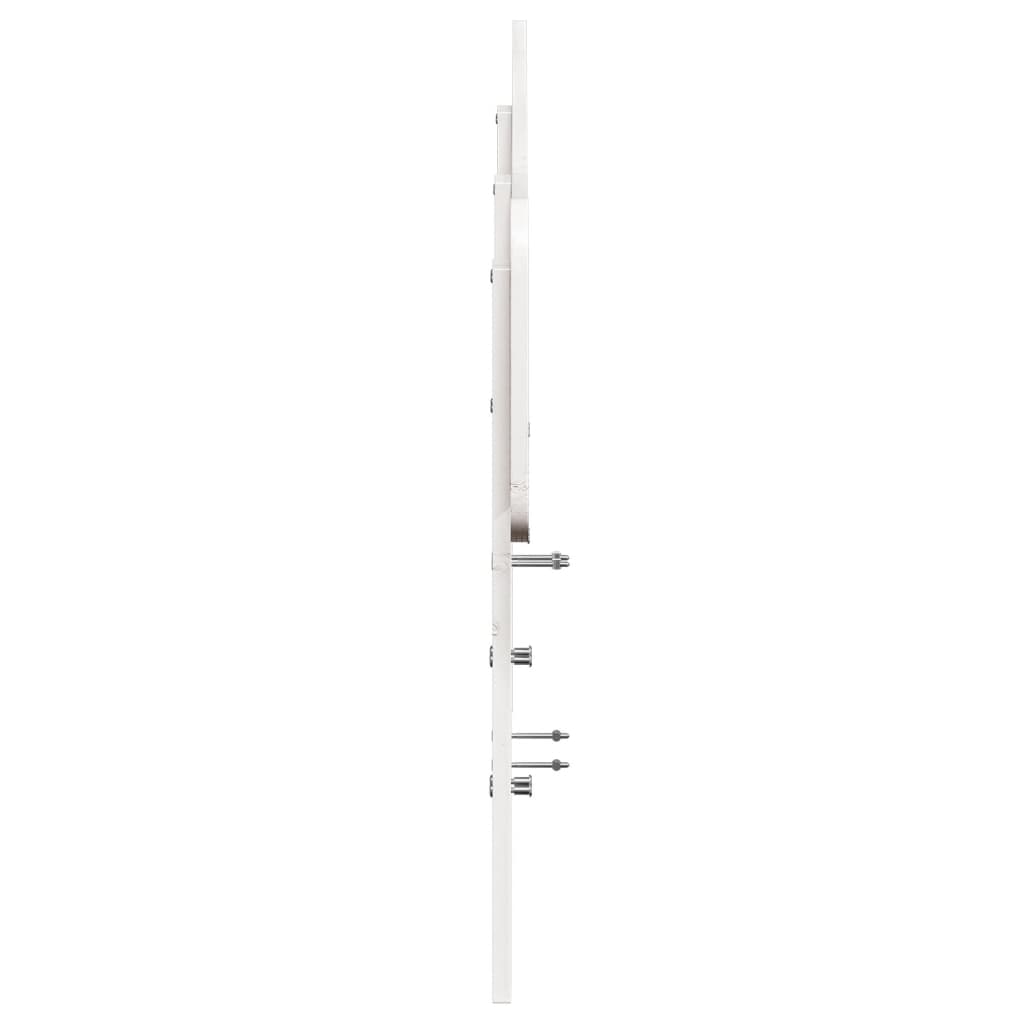 vidaXL Kopfteil Weiß 150 cm Massivholz Kiefer