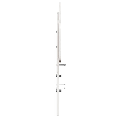vidaXL Kopfteil Weiß 150 cm Massivholz Kiefer