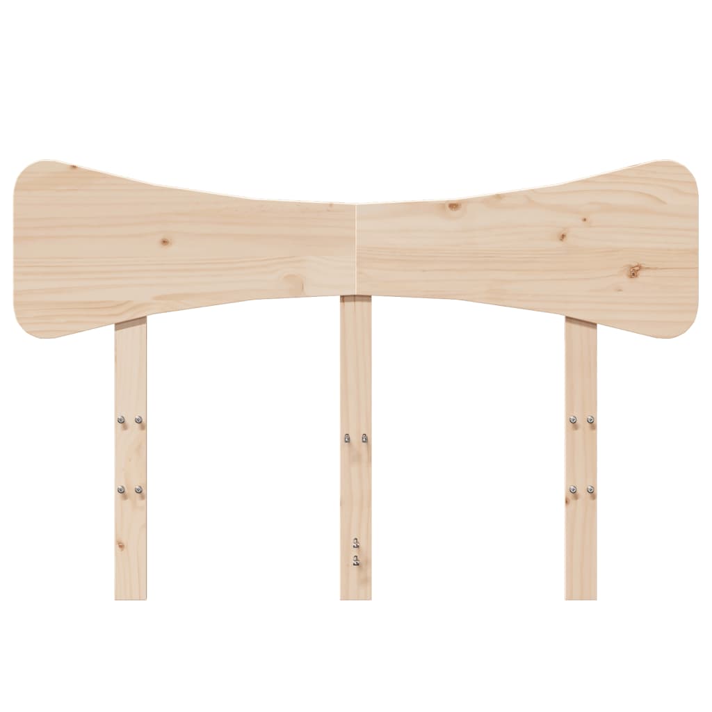 vidaXL Kopfteil 135 cm Massivholz Kiefer